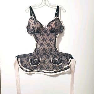 Victoria Secret Doll Apron Bra 36D